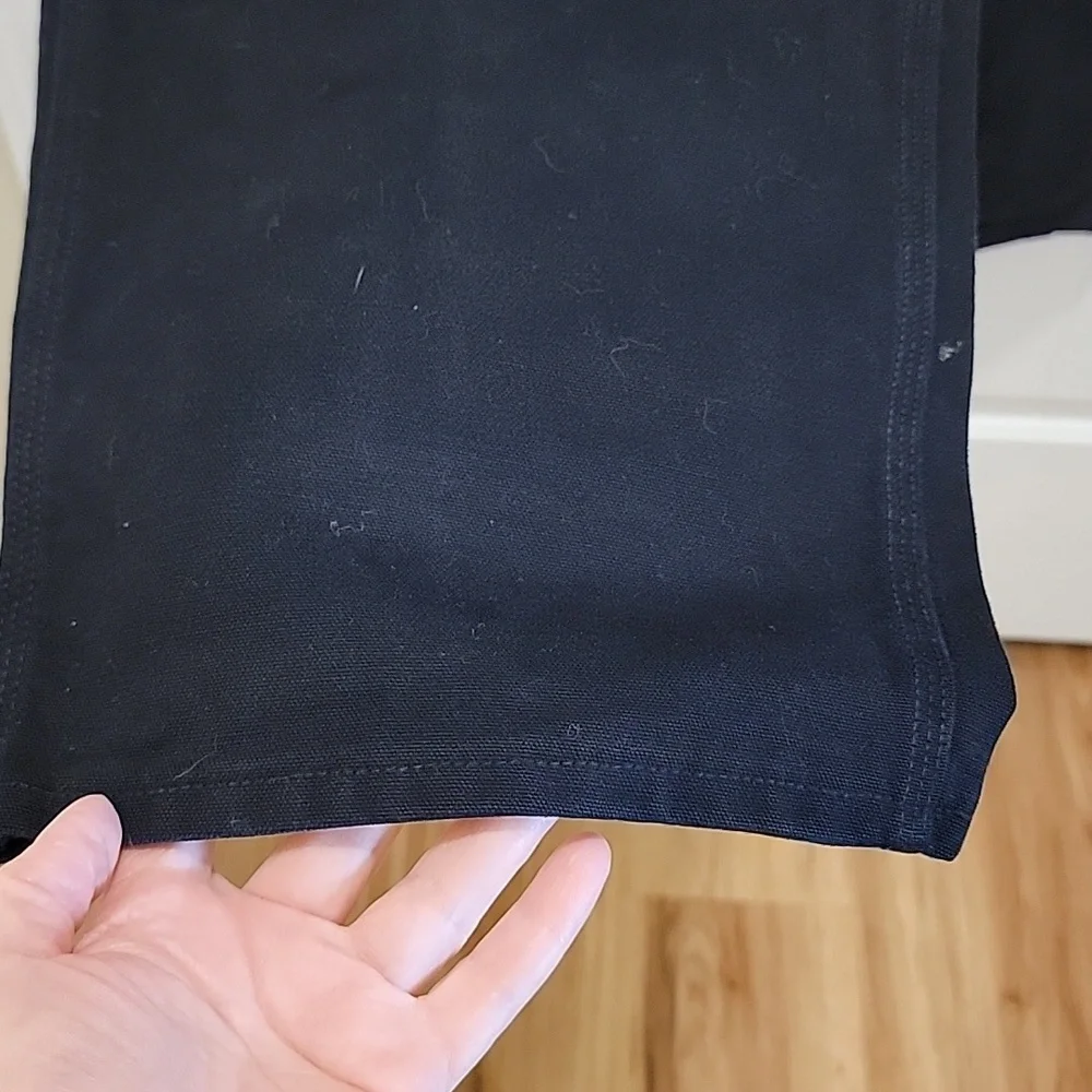 Carhartt Double Knee B01-BLK Original Fit Union Made Vintage Pants Size 46x34 - Picture 4 of 10